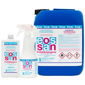 eossan-Desinfektionsspray gebrauchsfertiges FLUID
